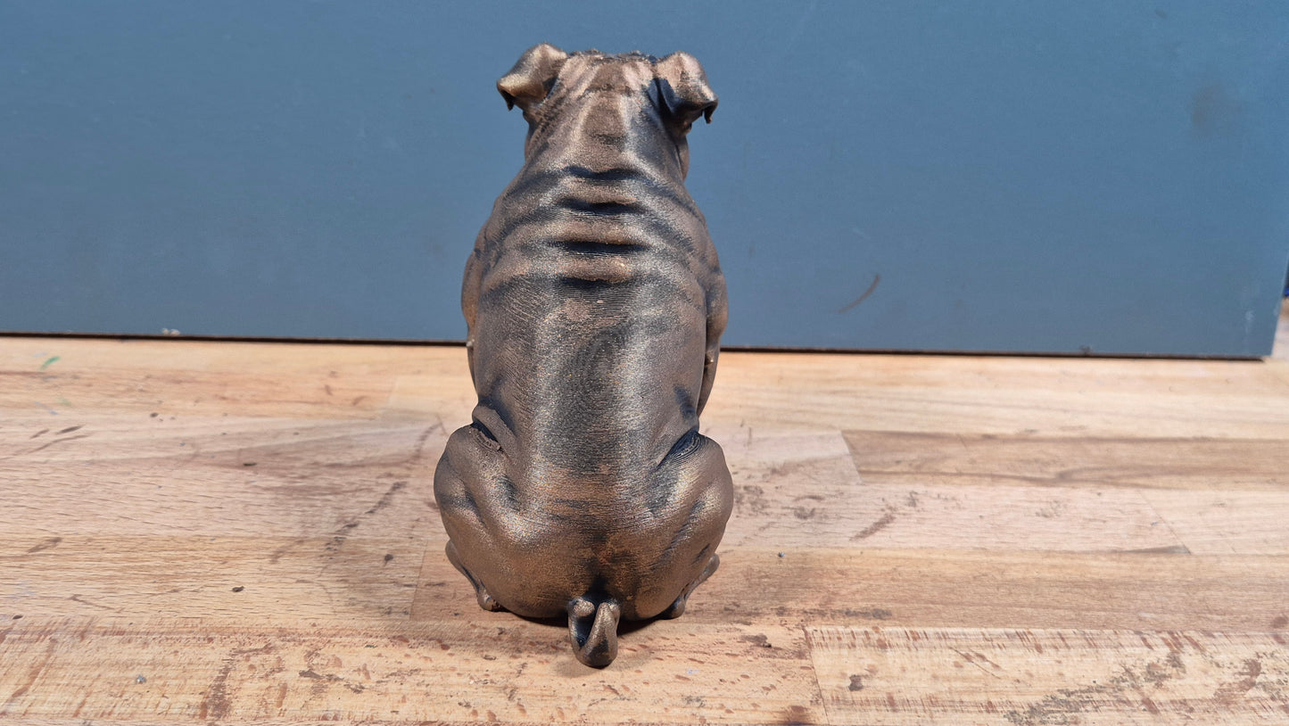 Engelsk Bulldog - Hundefigur