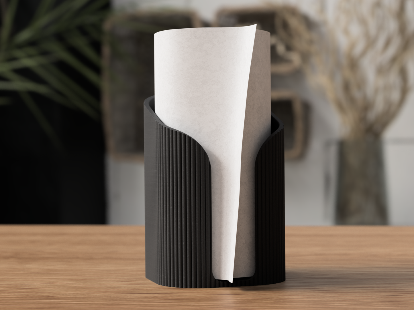 Minimalistisk Kjøkkenrulleholder