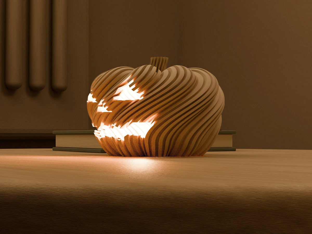Jack-o'-Lantern Fyrfadsstage