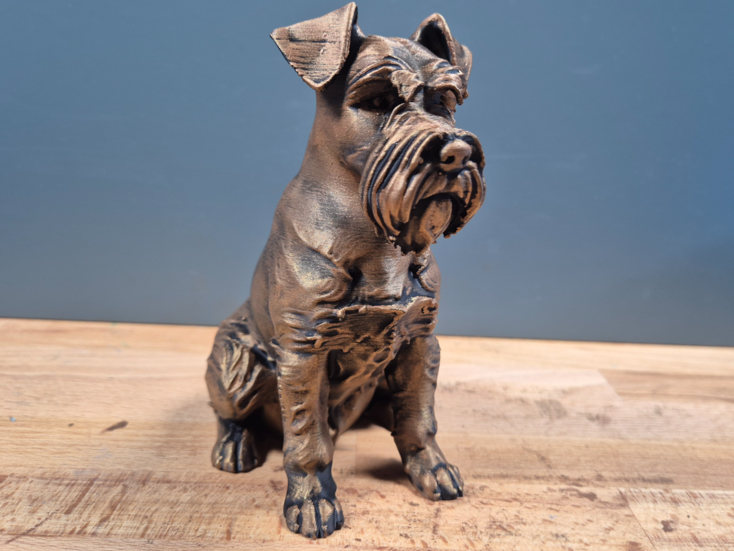 Dvergschnauzer - Hundefigur