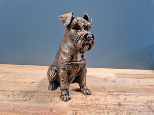 Dvergschnauzer - Hundefigur