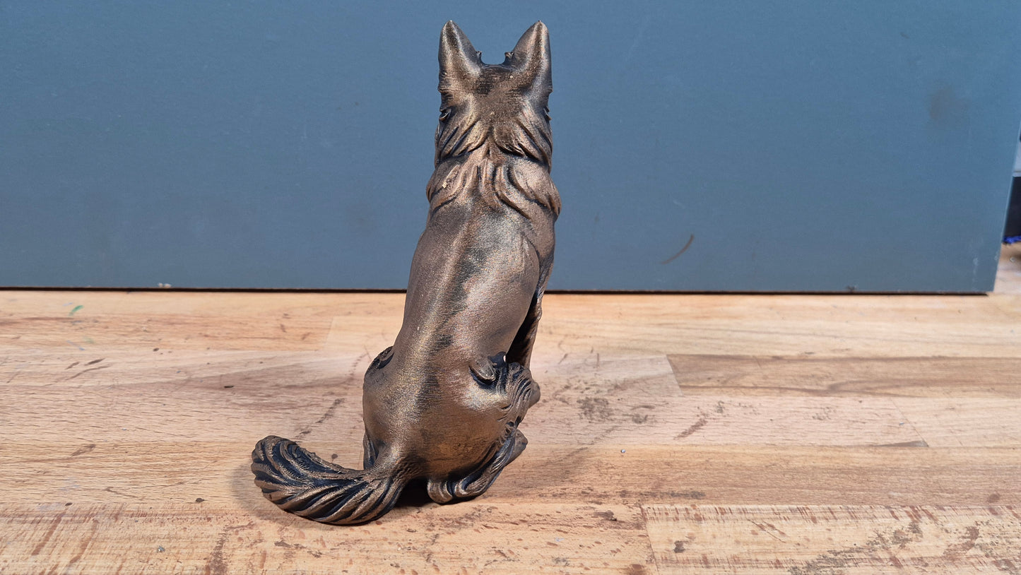 Langhåret Schæferhund - Hundefigur