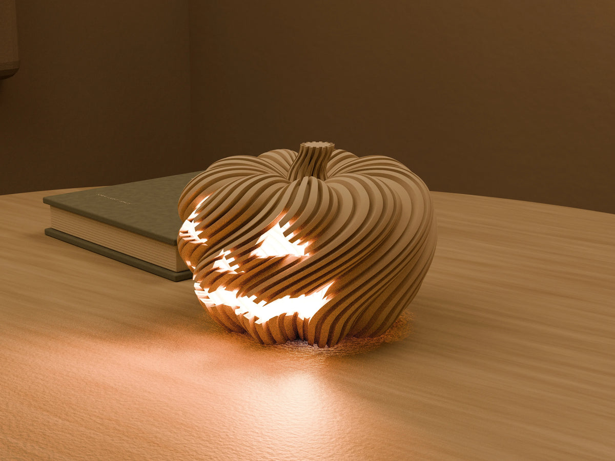 Jack-o'-Lantern Fyrfadsstage