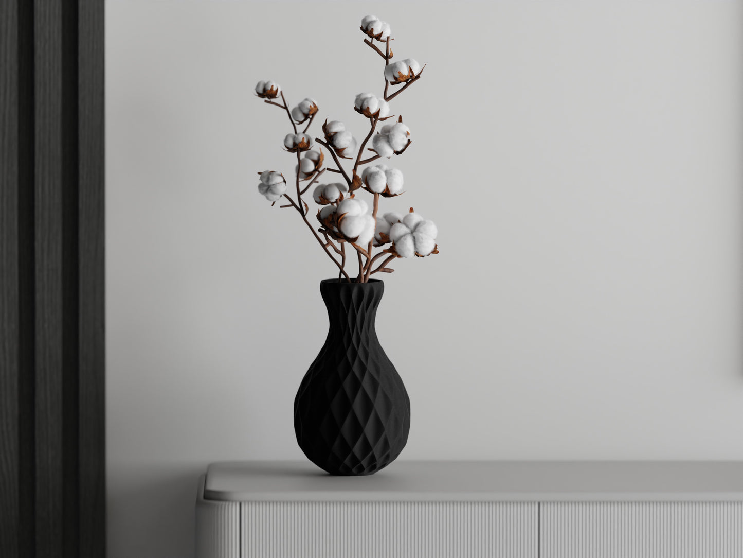 Facet Diamond Vase