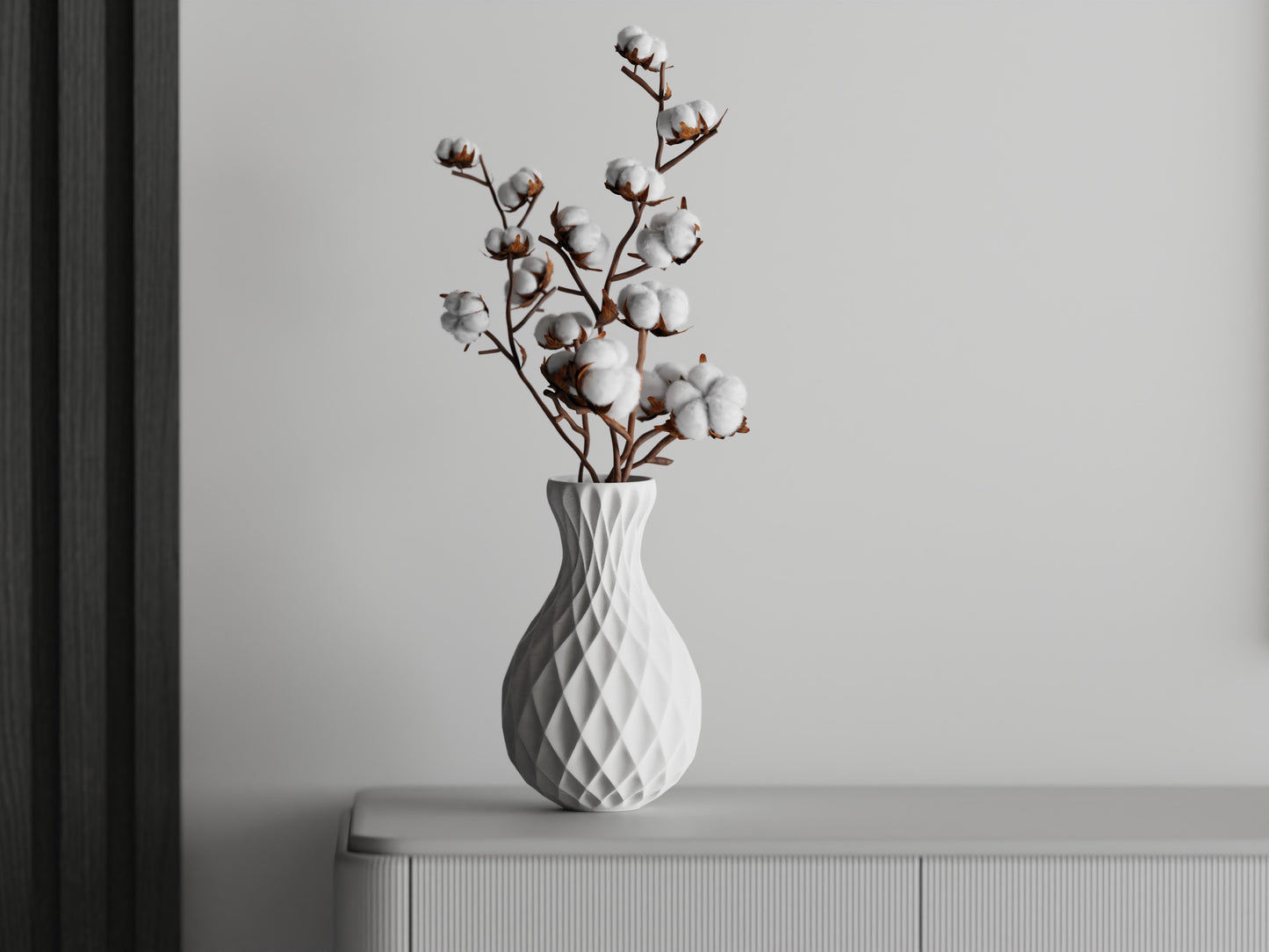 Facet Diamond Vase