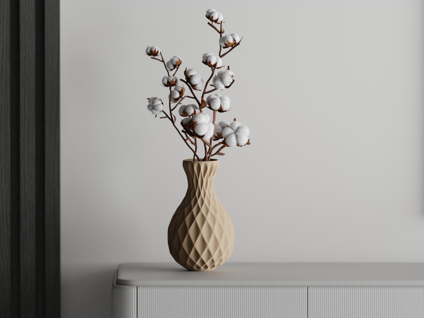 Facet Diamond Vase