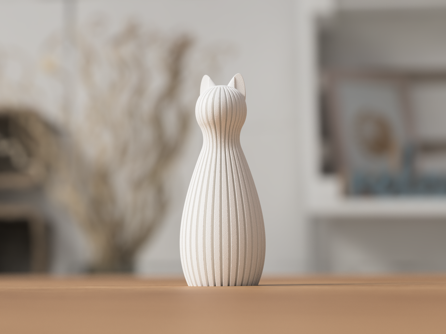 Katter Skulptur