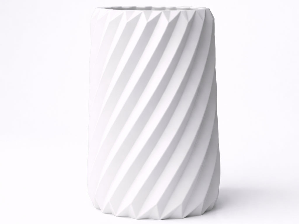 Geometric Vase Curved