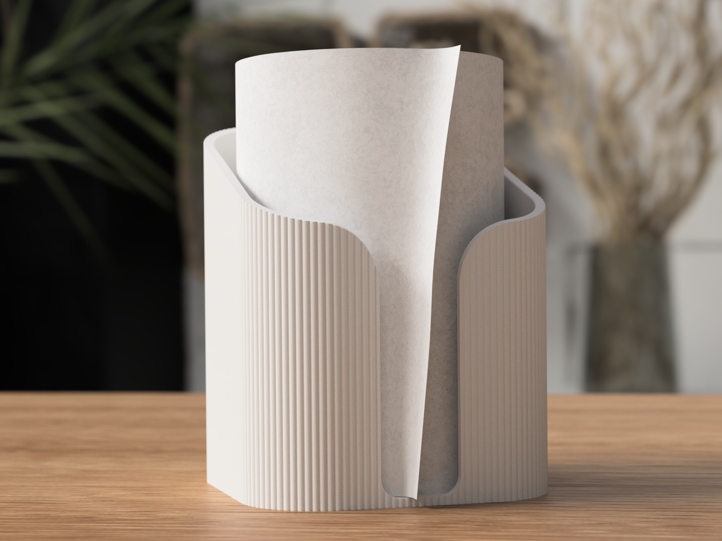 Minimalistisk Kjøkkenrulleholder