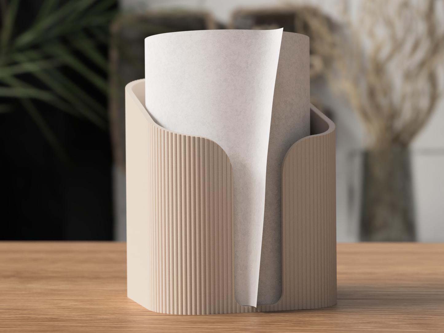 Minimalistisk Kjøkkenrulleholder