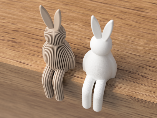 Sittende Påskehare