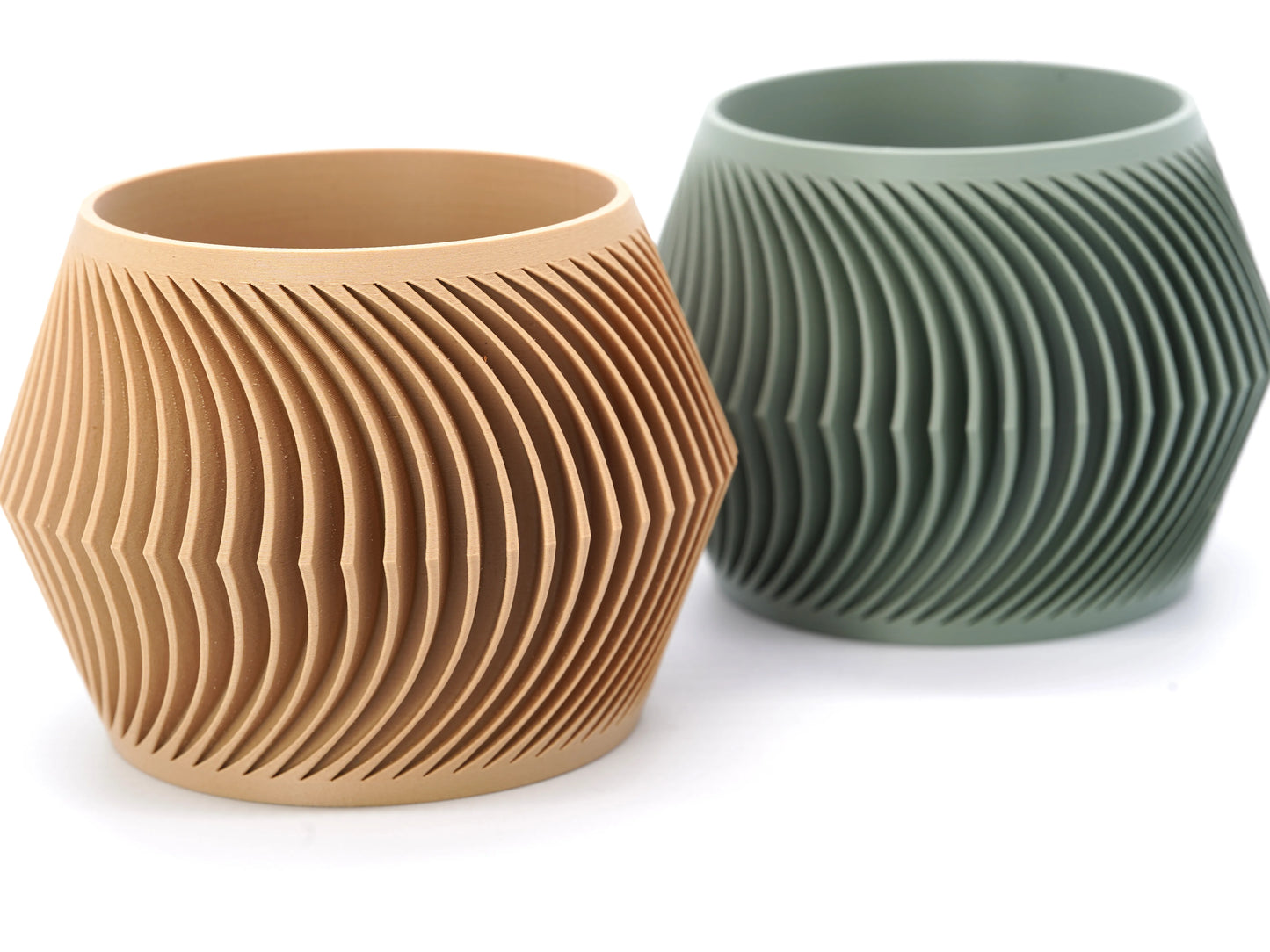 Twisted Ripple Urtepotte